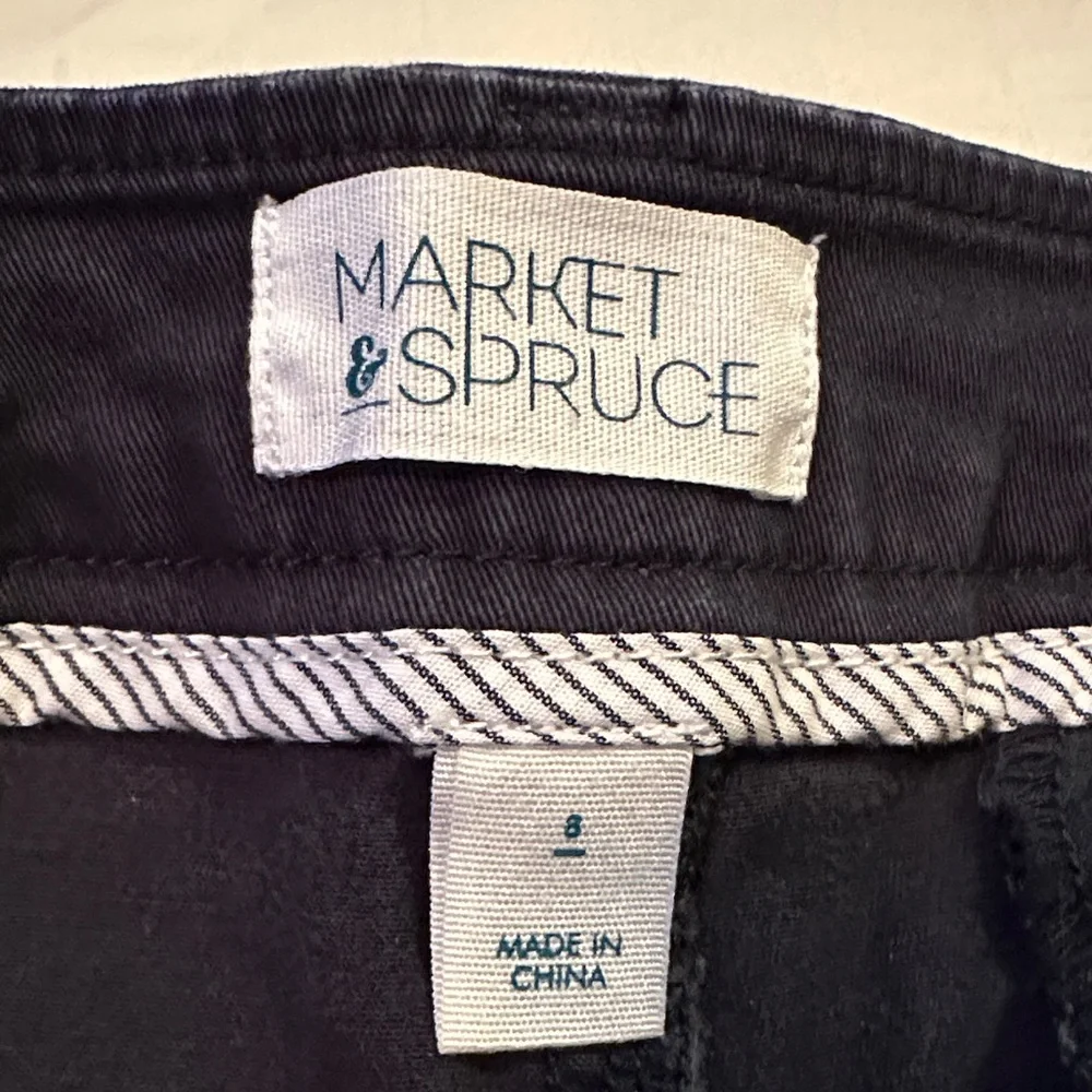 Market & Spruce Navy Shorts - Picture 2 of 8